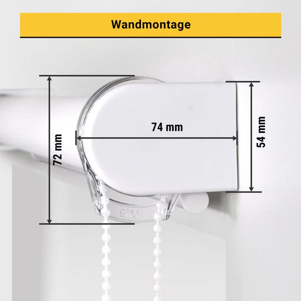 Fotorollo mit Seitenträgern